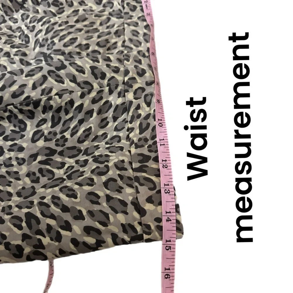 Ann Taylor LOFT Skirt Womens Sz 6 Petite Preppy Animal Print City Chic Pencil